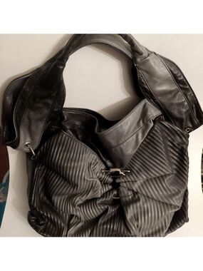 Miss Caprice Gray Gradient Handbag/ Purse